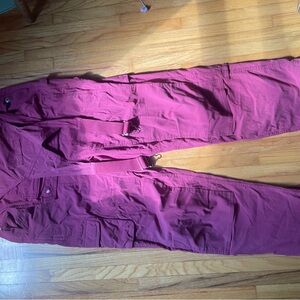Duluth Trading Co Women's Burgundy Overalls